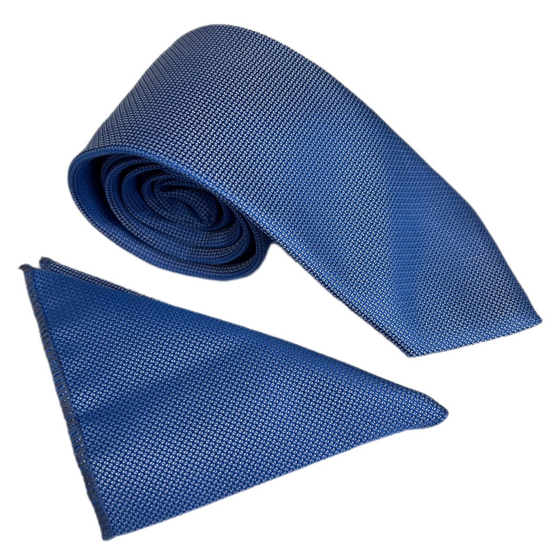 ست کراوات و دستمال جیب مردانه نسن مدل AB100