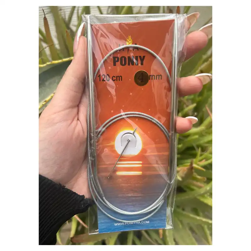 میل گرد بافتنی  مدل PONY-4