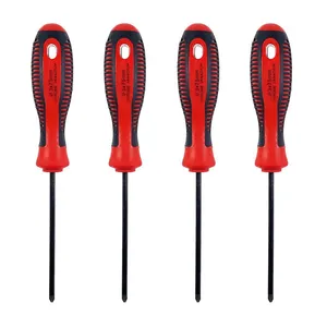 پیچ گوشتی چهارسو مدل TSD-3×75mmبسته 4 عددی