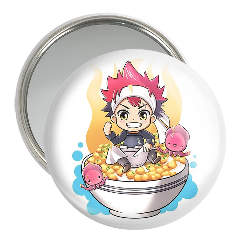 آینه جیبی خندالو مدل سوما ارینا انیمه جنگ غذاها Food Wars  کد 17018