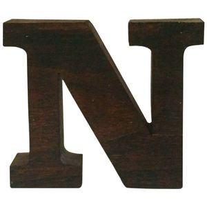 نقد و بررسی دکوری مدل حرف N چوبی توسط خریداران