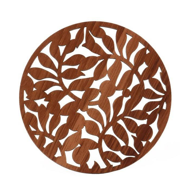 زیر لیوانی مستر راد طرح برگ کد w-6 بسته 6 عددی