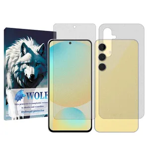 Wolf Tough model matte Screen Protector Suitable for Samsung Galaxy S24 FE Mobile Phone with Back Protector