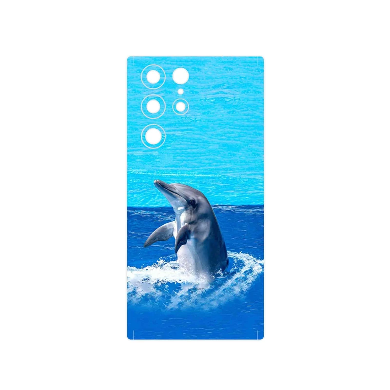 برچسب پوششی ماهوت مدل Dolphin مناسب برای گوشی موبایل سامسونگ Galaxy S22 Ultra 5G