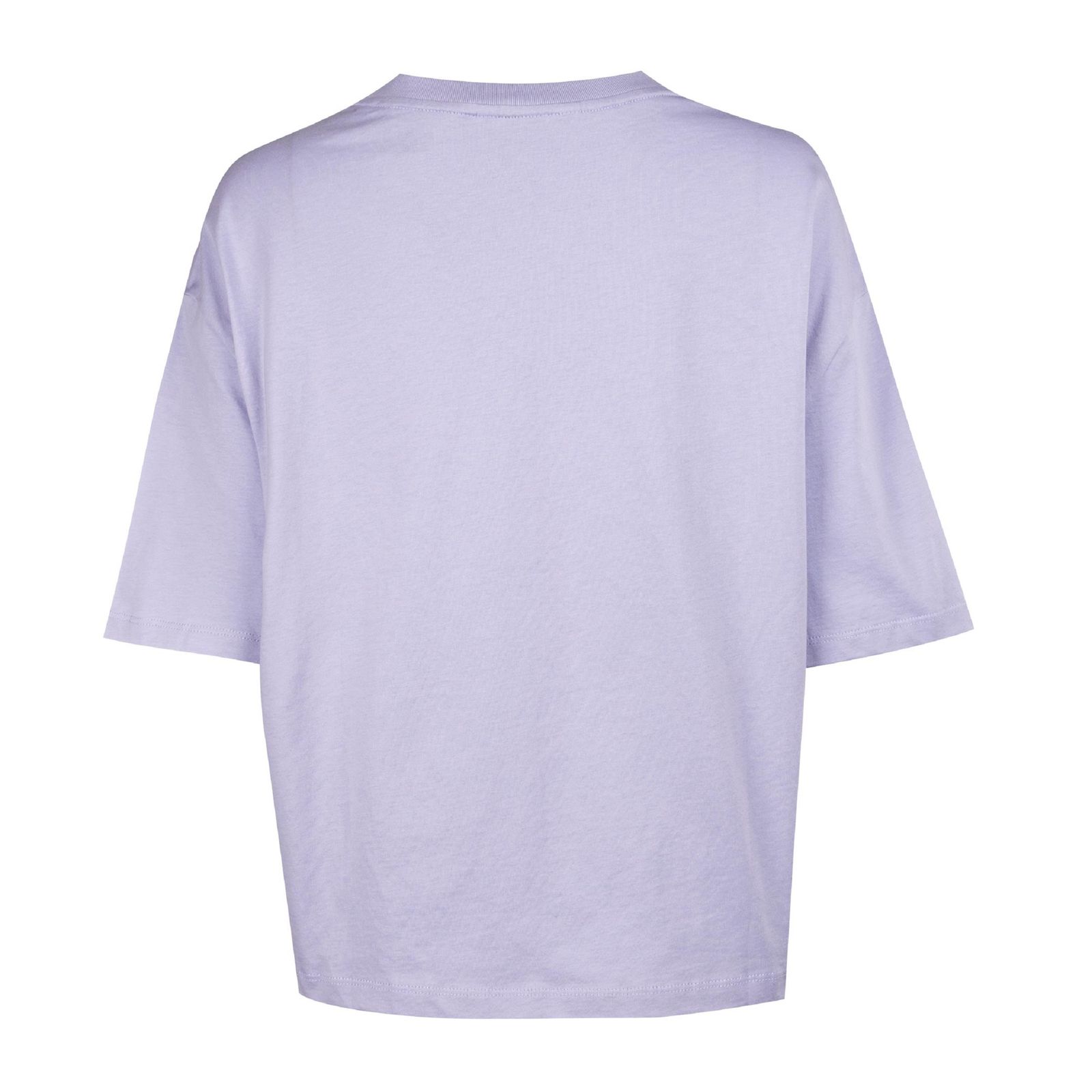 تی شرت آستین کوتاه زنانه جین وست مدل یقه گرد کد 1551205 رنگ یاسی -  - 2