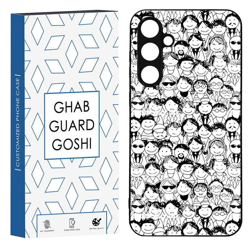 کاور قاب گارد گوشی طرح آدمک کد TPU-076 مناسب برای گوشی موبایل سامسونگ Galaxy A54