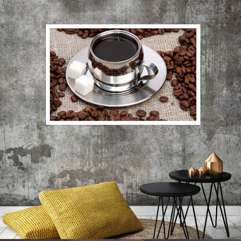 تابلو بکلیت طرح قهوه اسپرسو مدل W-S4416