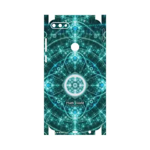 MAHOOT Mathematical Geometric Shape 4-FullSkin Cover Sticker for Huawei Y7 Prime 2018