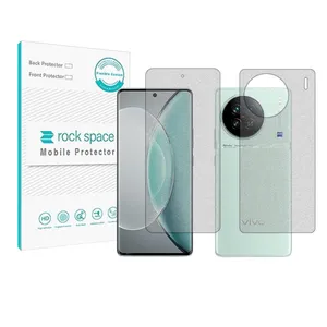 Rock space HyMTT model matte screen protector suitable for Vivo X90s mobile phone along with the back protector