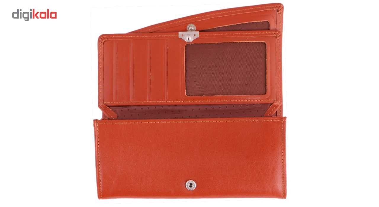 کیف پول زنانه مدل دو سرخانه -  - 4