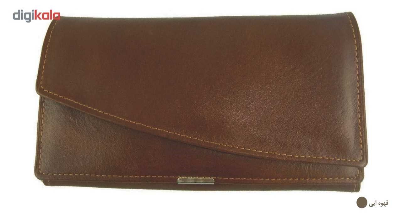 کیف پول زنانه مدل دو سرخانه -  - 5