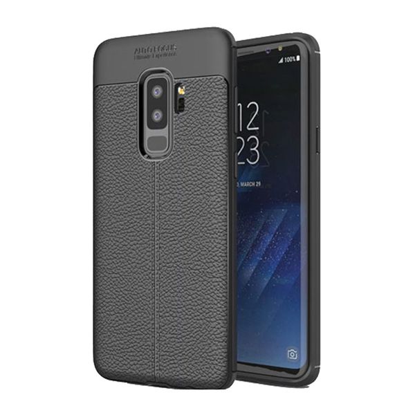 کاور ژله ای طرح چرم مناسب برای گوشی موبایل سامسونگ S9 Plus کاور ژله ای طرح چرم مناسب برای گوشی موبایل سامسونگ S9 Plus