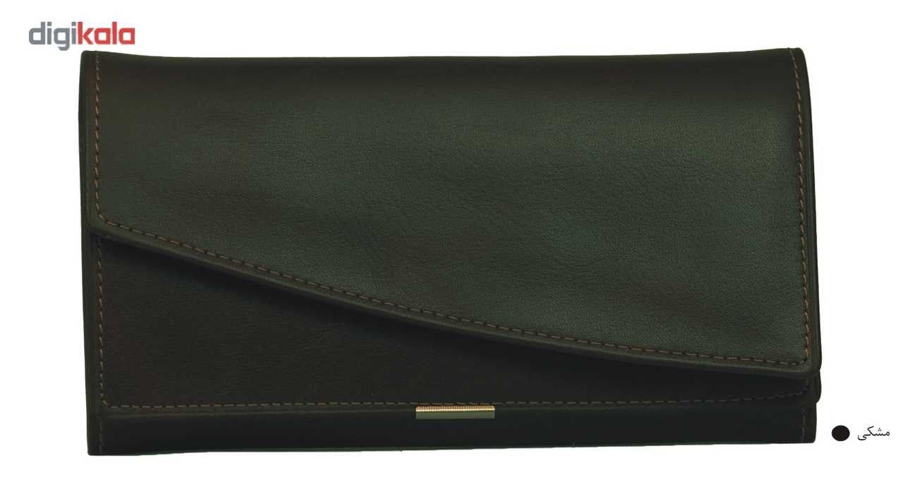 کیف پول زنانه مدل دو سرخانه -  - 8