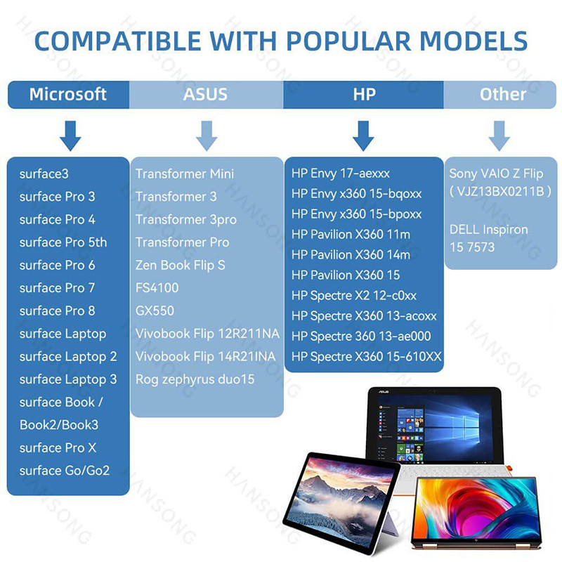 قلم لمسی مدل surface stylus 4096