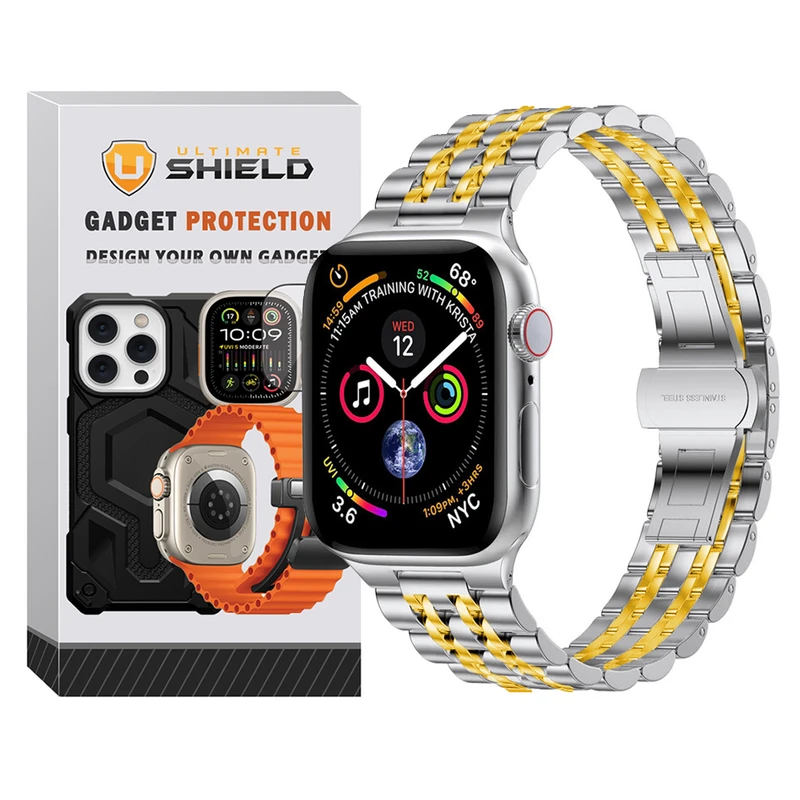 بند آلتیمیت شیلد مدل 7Bead SLV 2C مناسب برای اپل واچ 44 میلی متری سری 6