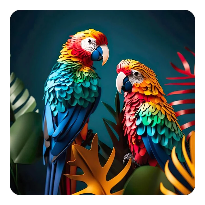 مگنت کاکتی طرح حیوانات رنگی مدل mp26896