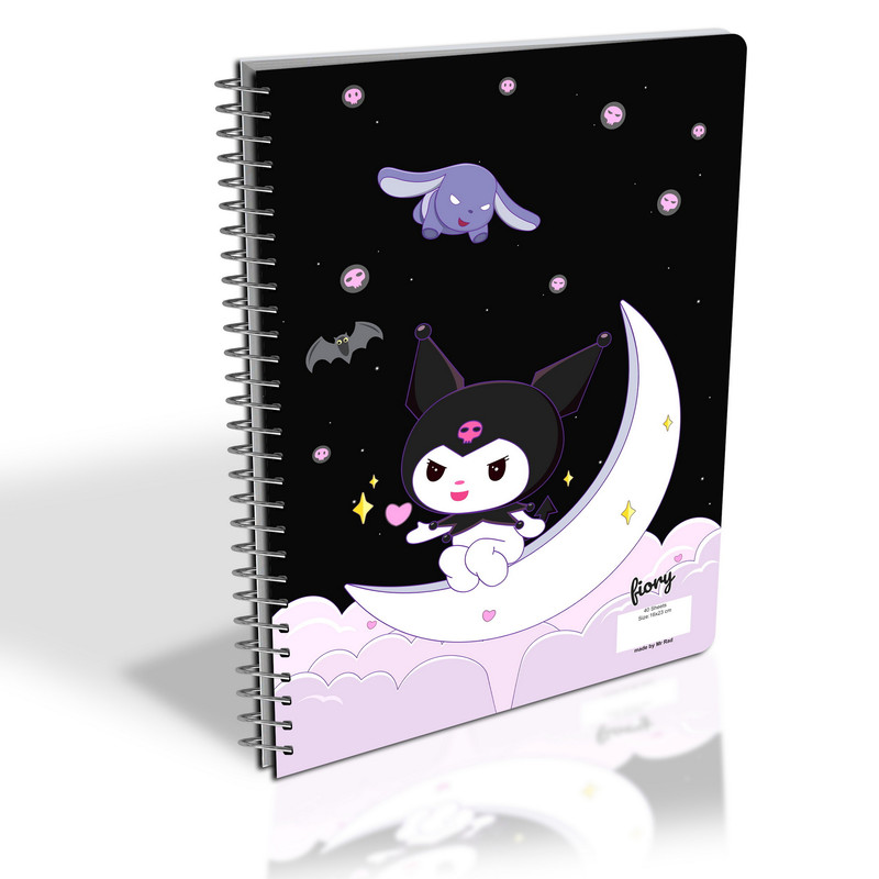 دفتر نقاشی مستر راد مدل کورومی و ملودی طرح هالووین کد fiory 2581