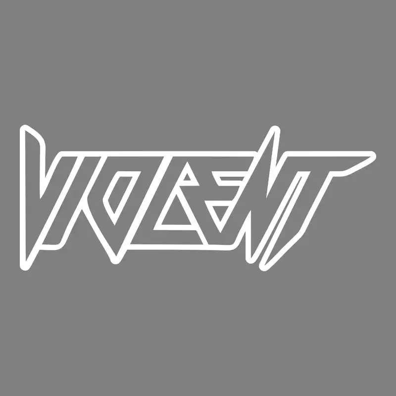 برچسب بدنه خودرو ماتریسیو طرح violent کد M132