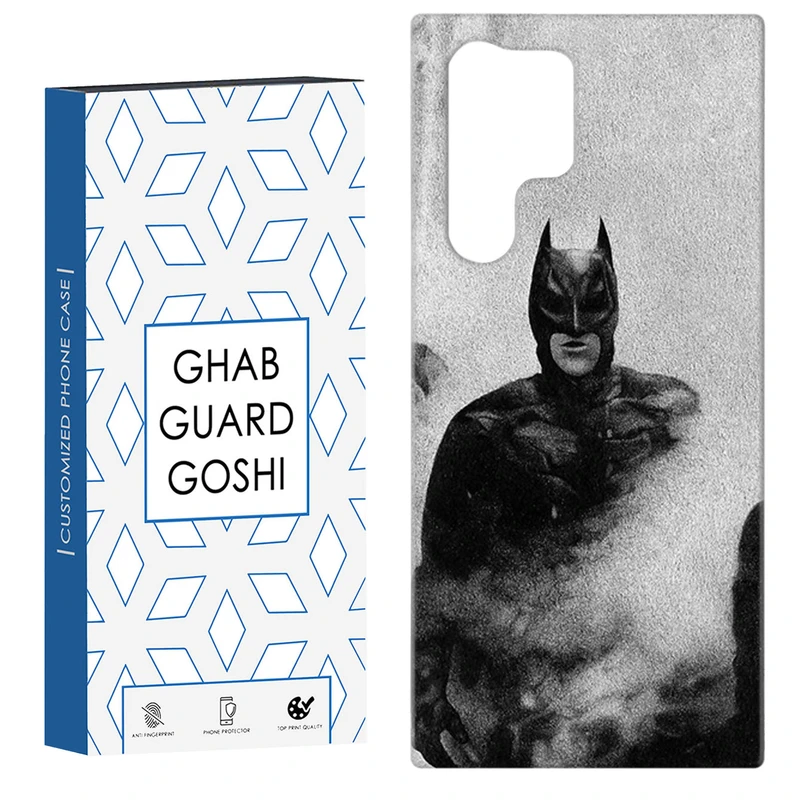 کاور قاب گارد گوشی طرح بتمن کد Dimo-601 مناسب برای گوشی موبایل سامسونگ Galaxy S22 ULTRA