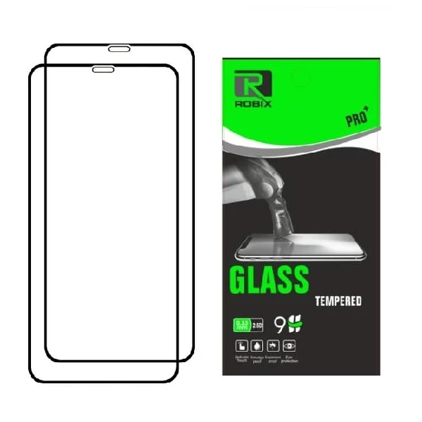 محافظ صفحه نمایش روبیکس مدل FL-iP مناسب برای گوشی موبایل اپل iPhone 12 mini بسته دو عددی
