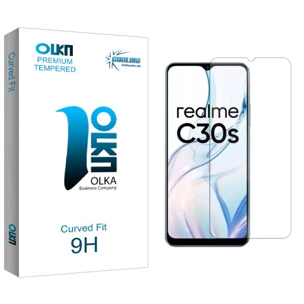 محافظ صفحه نمایش کولینگ مدل Olka مناسب برای گوشی موبایل ریلمی C30s
