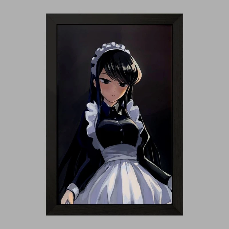 تابلو خندالو مدل انیمه کومی سان  کد 16098