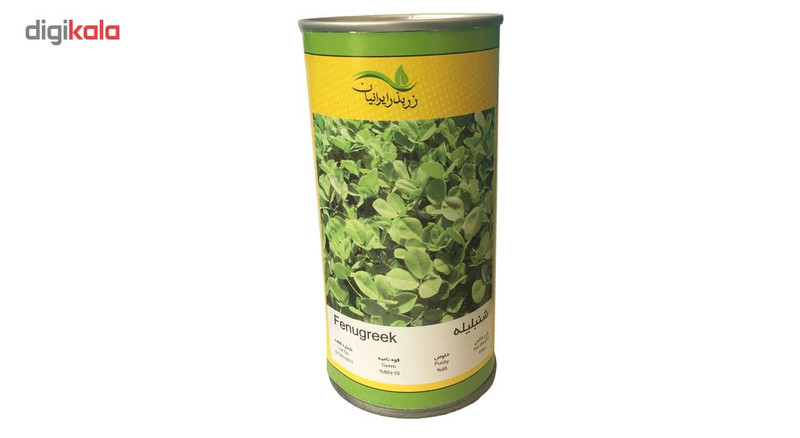 بذر شنبلیله زر بذر ایرانیان قوطی 100 گرمی کد GH100g-12