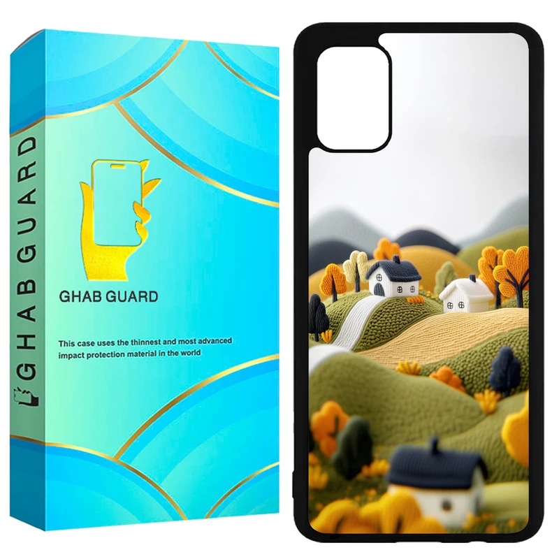 کاور قاب گارد طرح خونه مدل GCHPA51 مناسب برای گوشی موبایل سامسونگ  Galaxy A51 4G / A51 5G