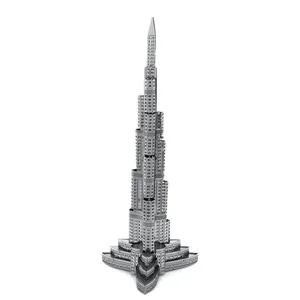 Khalifa Tower 3d Metal Puzzle