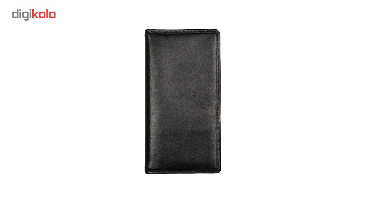 کیف پول سه لت رویال چرم کد M5-Black