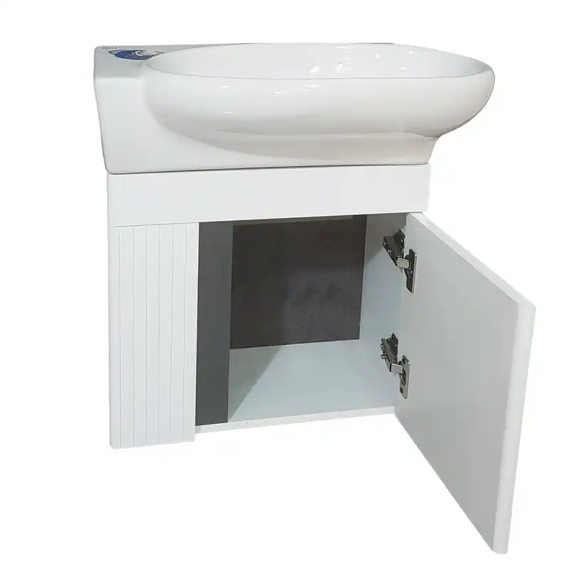 ست کابینت و روشویی سینا مدل آمون به همراه آینه باکس