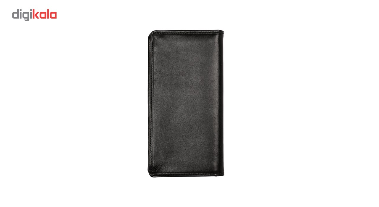کیف پول سه لت رویال چرم کد M5-Black