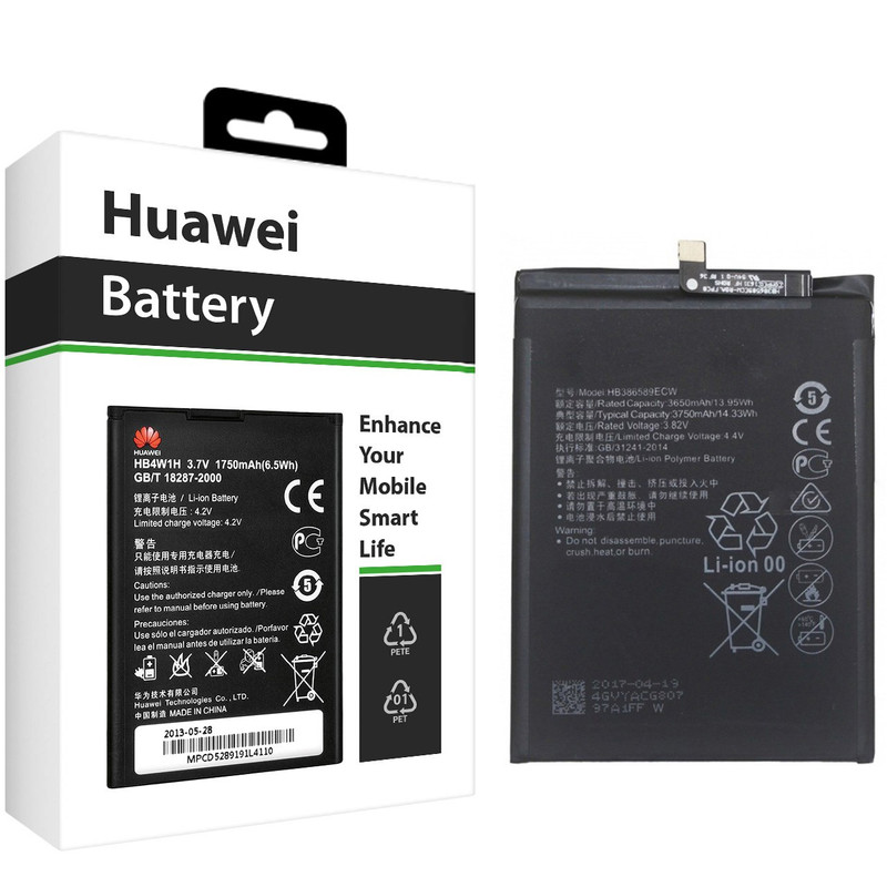 باتری موبایل  مدل HB386280ECW با ظرفیت 3200mAh مناسب برای گوشی موبایل هوآوی P10