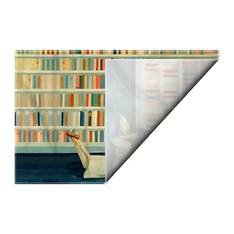 کاغذ کادو ترمه طراحان ایده مدل دختر کتابخون کد cfp1415