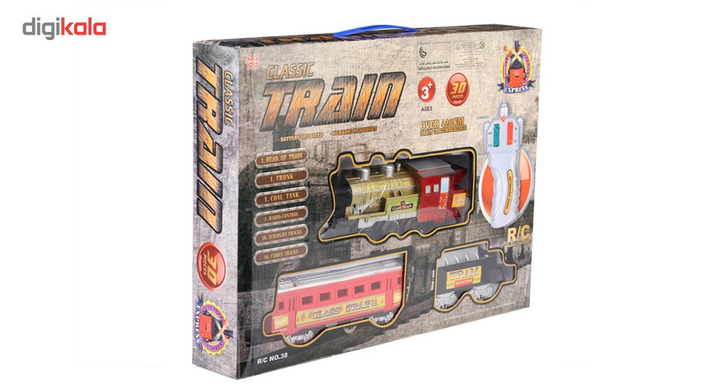 اسباب بازی قطار کنترلی مدل 38