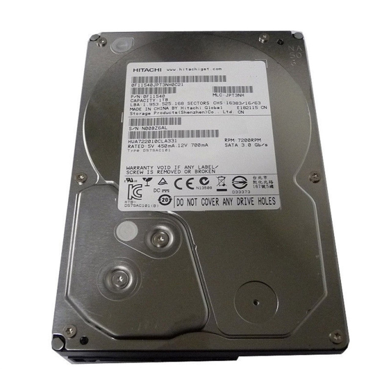 هارددیسک اینترنال هیتاچی مدل F11540 ظرفیت 1 ترابایت