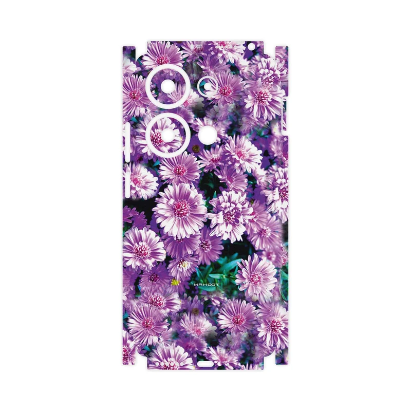برچسب پوششی ماهوت مدل Purple_Flower-FullSkin مناسب برای گوشی موبایل شیائومی Redmi Note 13 Pro 4G