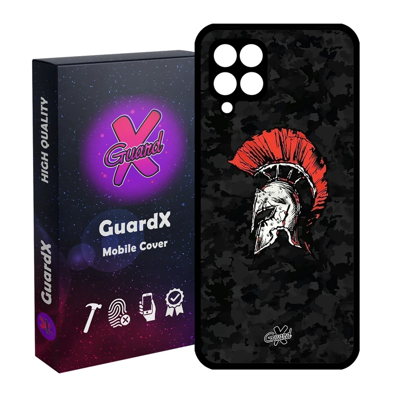 کاور گارد ایکس طرح Gladiator مدل Glass10079 مناسب برای گوشی موبایل سامسونگ Galaxy A12