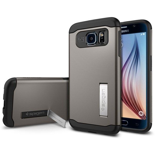 کاور اسپیگن مدل Slim Armor مناسب برای گوشی موبایل سامسونگ Galaxy S6 کاور اسپیگن مدل Slim Armor مناسب برای گوشی موبایل سامسونگ Galaxy S6