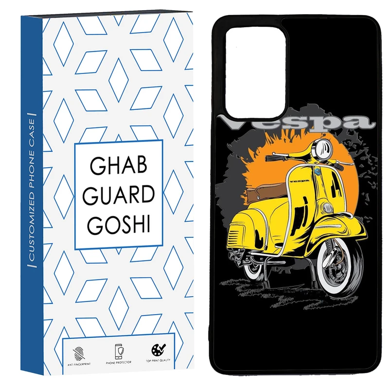 کاور قاب گارد گوشی طرح موتور وسپا کد TPU-161 مناسب برای گوشی موبایل سامسونگ Galaxy A72