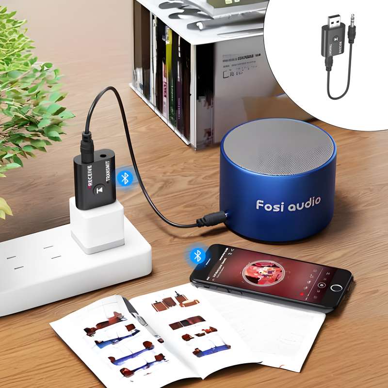 فرستده و گیرنده بلوتوثی صدا مکا مدل MBYET-TR6