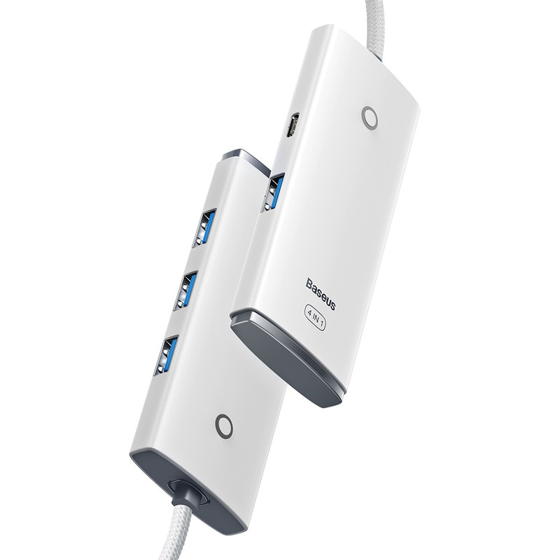 هاب 4 پورت USB 3.0 باسئوس مدل WKQX030402