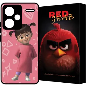  RED GHAB RCHAPN13PL Cover For Xiaomi Redmi Note 13 Pro Plus