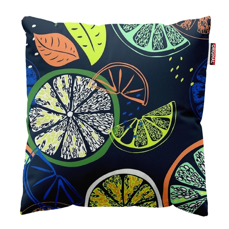  کوسن پاد آفرین طرح فانتزی میوه ای کد 5006 سایز 30*30 سانتی متر