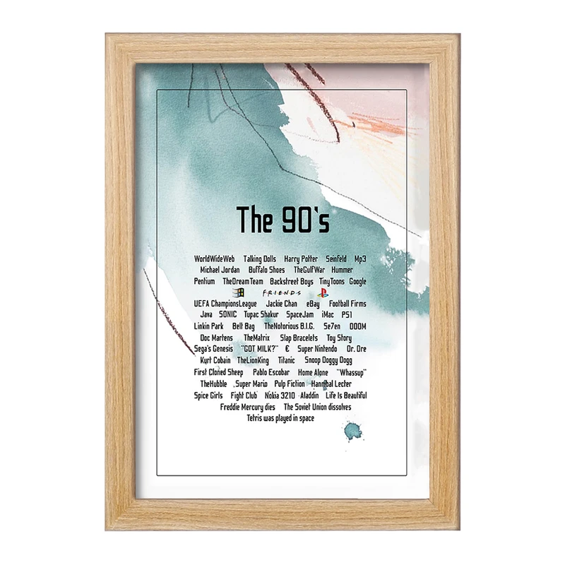 تابلو خندالو مدل دهه 90 کد F11485