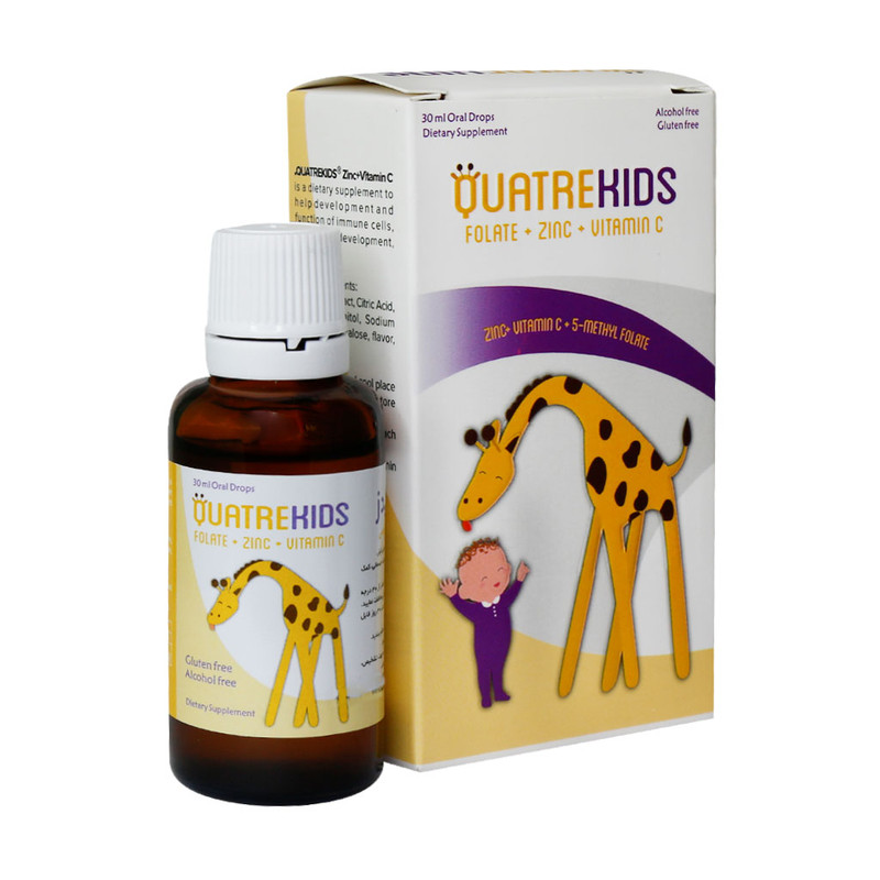 قطره کواترکیدز زینک دارو افشان شایگان - 30 میلی لیتر