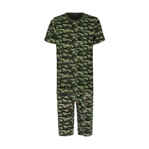 ست تی شرت و شلوارک مردانه مدل چریکی C