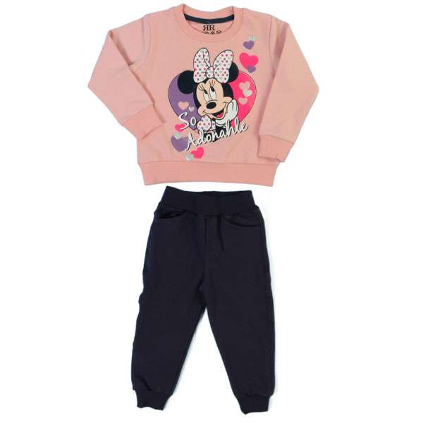 ست سویشرت و شلوار نوزادی طرح مینی موس مدل chg5978