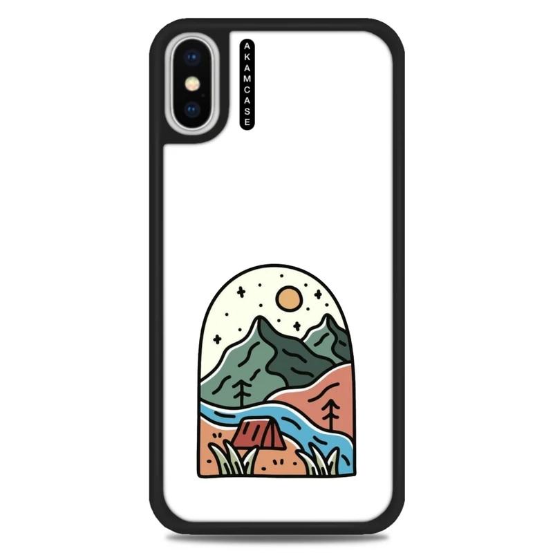 کاور آکام مدل AMC-WAXSM-MOUNTAINS-19 مناسب برای گوشی موبایل اپل iPhone Xs Max