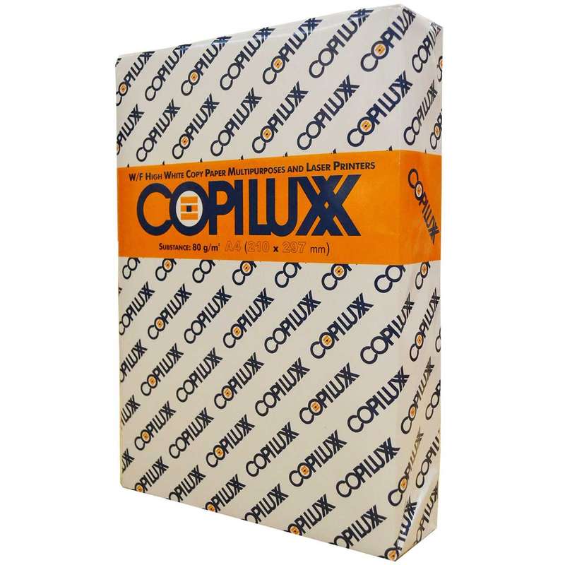 کاغذ کپی لوکس سایز A4 مدل 80 گرمی بسته 500 عددی